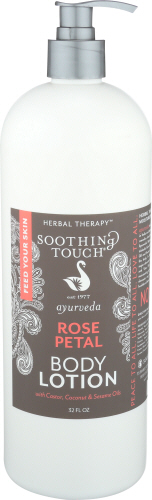 Soothing Touch Lotion Body Rose Petal 32 Oz