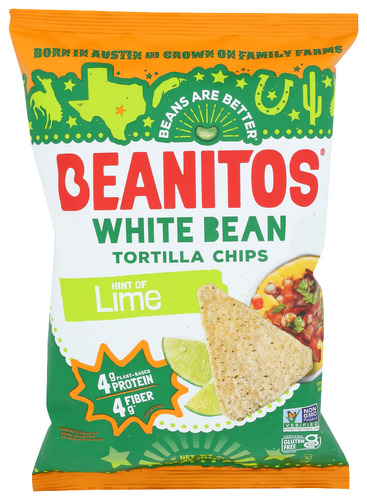 Beanitos Chps Whte Bn Lime Seaslt 5 Oz