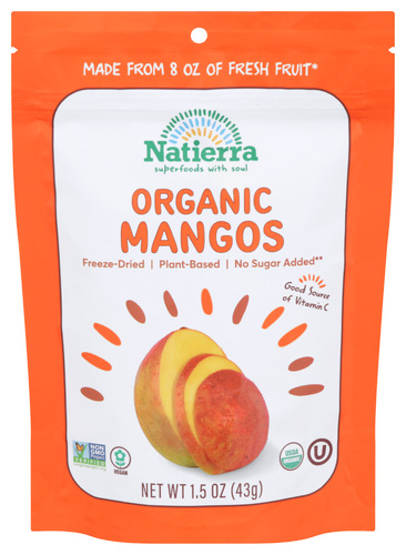 Natierra Mango Frz Drd Raw 1.50 Oz