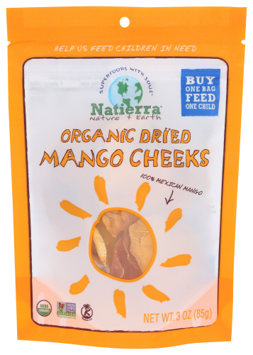 Natierra Fruit Dried Mango Cheeks 3 Oz