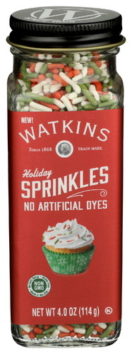 Watkins Sprinkles Holiday 4 Oz
