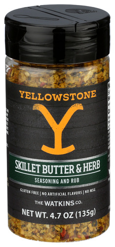 Yellowstone Seasoning Sklt Bttr Herb 4.70 Oz