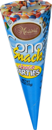 Messori Cono Snack Choc Mlticlr 0.90 Oz