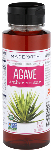 Made With Agave Nectar Amber Org 11.75 Oz