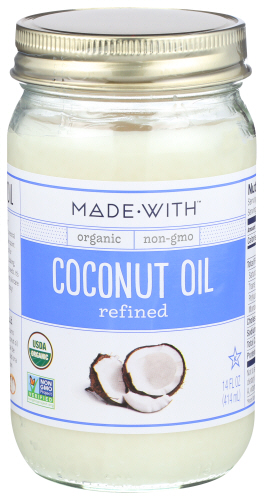 Made With Oil Coconut Refined Org 14 Fo
