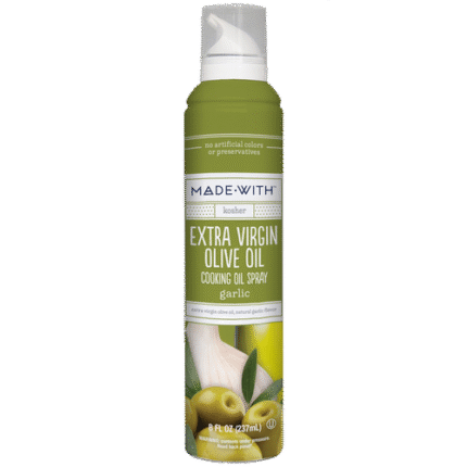 Made With Oil Spray Evoo Garlic 8 Fo