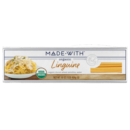 Made With Pasta Linguine Org 16 Oz
