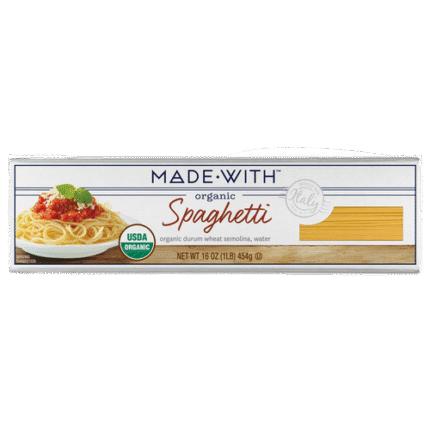 Made With Pasta Spaghetti Org 16 Oz