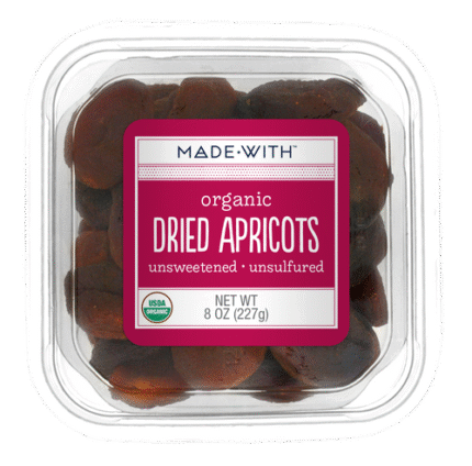 No Label Eb Drd Frt Apricot Tub Org 8 Oz