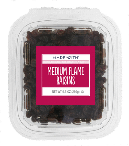 No Label Eb Drd Frt Raisins Tub 9.50 Oz