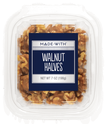 No Label Eb Nut Walnut Halves Tub 7 Oz