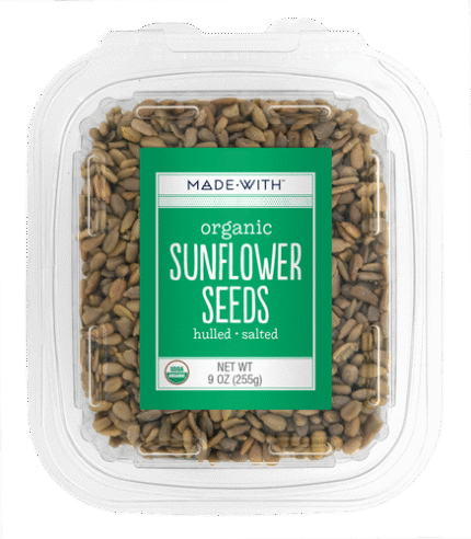 No Label Eb Seeds Sunflwr Slt Tub Org 9 Oz