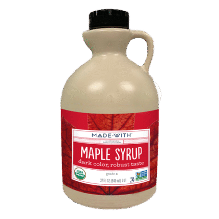 Made With Syrup Maple Grd A Drk Org 32 Oz