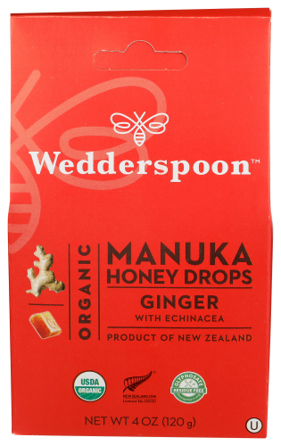 Wedderspoon Lozenge Manuka Gngr 4 Oz