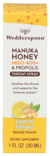 Wedderspoon Propolis Lemongngr Spray 1 Fo