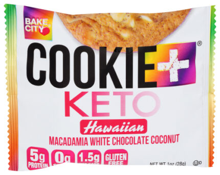Bake City Cookie Plus Keto Hawaiian 1 Oz