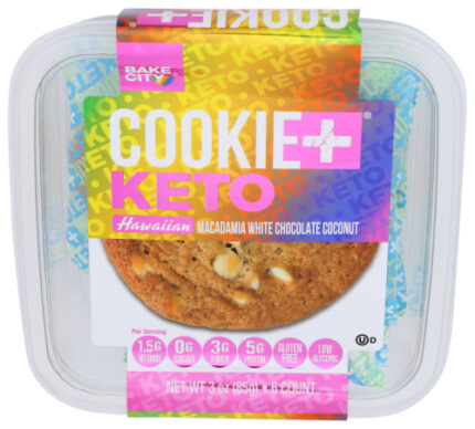 Bake City Cookie Plus Keto Hawn Tub 3 Oz