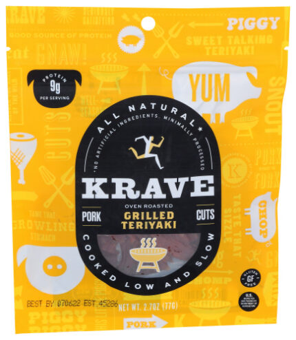 Krave Jerky Pork Grld Swt Tryki 2.70 Oz