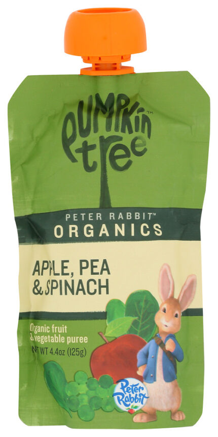 Peter Rabbit Baby Pea Spnch Apple Org 4.40 Oz
