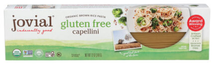 Jovial Pasta Brwnrce Org Capellini 12 Oz