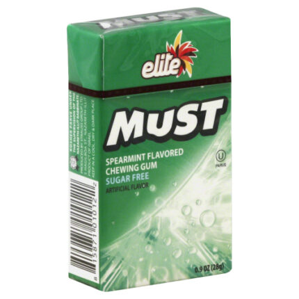 Elite Gum Sf Spearmint 0.90 Oz