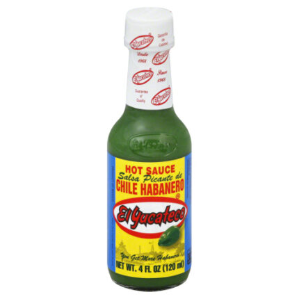 El Yucateco Sauce Habanero Grn Hot 4 Oz