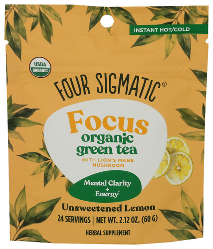 Four Sigmatic Tea Green Focus Org 2.12 Oz