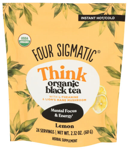 Four Sigmatic Tea Black Think Organic 2.12 Oz