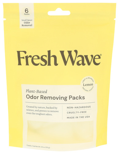Fresh Wave Packs Lemon 6Ct 6 Pc
