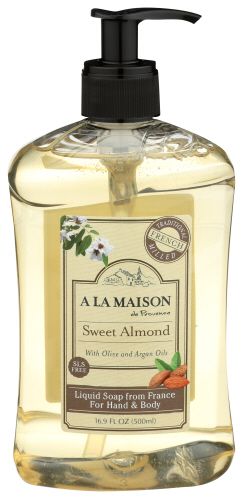 A La Maison Soap Liquid Sweet Almond 16.90 Oz