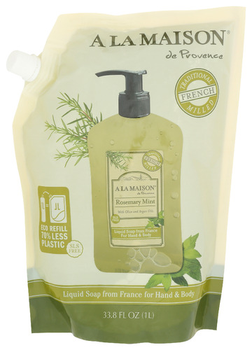 A La Maison Liquid Soap Rosemry Mint 33.80 Fo