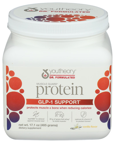 Youtheory Protein Glp-1 Vanilla 16.50 Oz