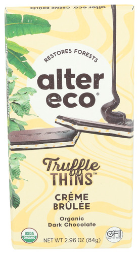 Alter Eco Bar Trfle Thn Crme Brule 2.96 Oz