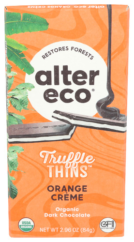 Alter Eco Bar Trfle Thin Orang Crm 2.96 Oz