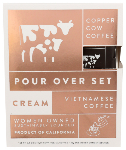 Copper Cow Coffee Coffee Clssc Pourovr 5Pk 7.40 Oz