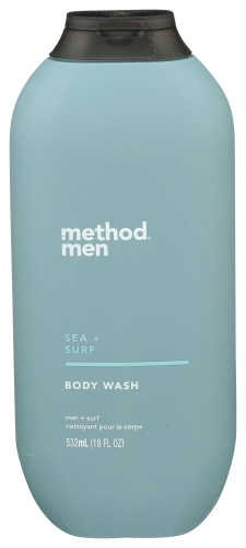 Method Home Care Wash Bdy Men Sea N Surf 18 Oz