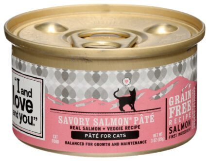 I&Love&You Cat Food Salmon Pate Food 3 Oz