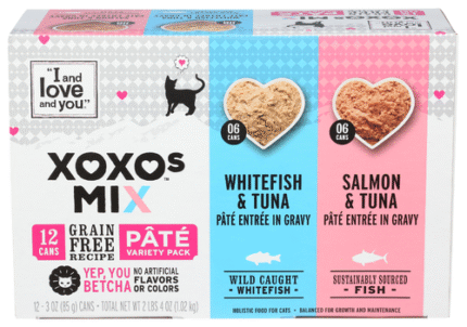 I&Love&You Cat Food Salmon Whtfish 12Pk C 36 Oz