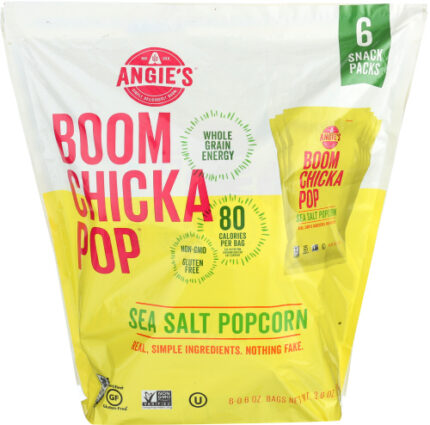 Angies Popcorn Seaslt Bmchkapop Ml 3.60 Oz