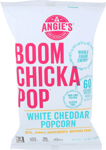 Angies Popcorn Boomchka Chdr 4.50 Oz