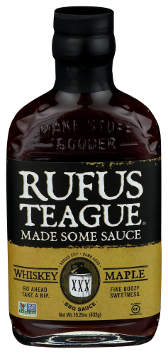 Rufus Teague Sauce Bbq Whiskey Maple 15.25 Oz