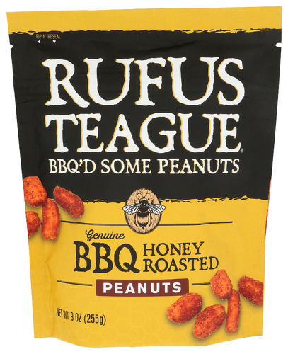 Rufus Teague Peanuts Bbq Hney Roasted 9 Oz