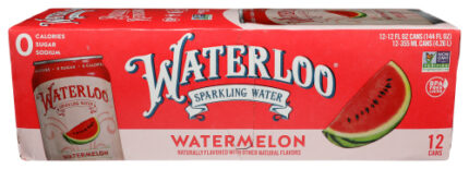 Waterloo Sparkling Water Water Sprklg Wtrmln 12Pk 144 Fo