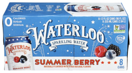 Waterloo Sparkling Water Water Sprkl Summerbry 8Pk 96 Fo