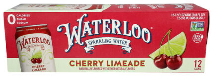 Waterloo Sparkling Water Water Chrry Lmade Sprklng 144 Fo