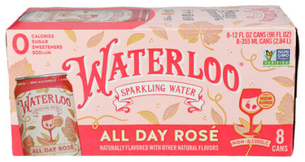 Waterloo Sparkling Water Water Sp All Dy Rose 8Pk 96 Fo