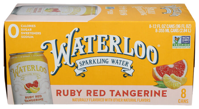 Waterloo Sparkling Water Water Sp Ruby Rd Tng 8Pk 96 Fo - Image 1