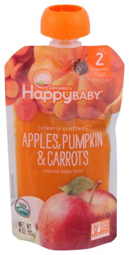 Happy Baby S2 Apple Pmpkn Crrt Org 4 Oz