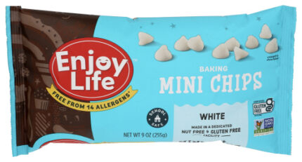 Enjoy Life Choc Chips White Mini 9 Oz