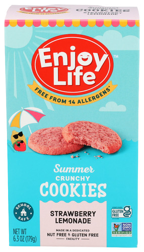 Enjoy Life Cookie Crnchy Stwbry Lemn 6.30 Oz